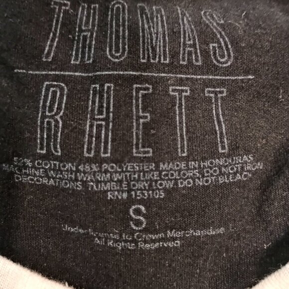 Thomas Rhett Life Changes 2018 Tour Shirt Womens cotton Small 3/4 Sleeve - Picture 5 of 8